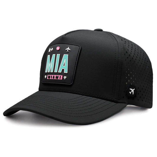 MIA - Miami Hat Black
